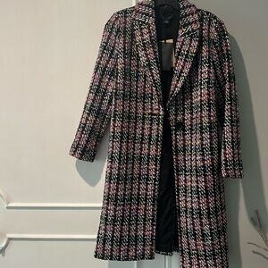 Halogen tweed coat